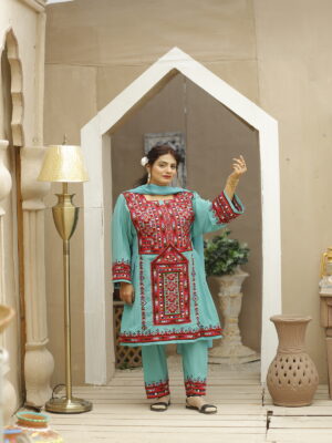 Shahi balochi dress zarnisha